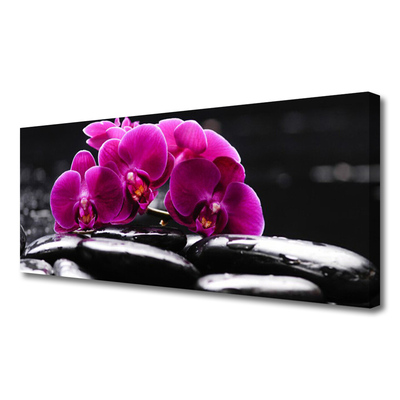 Foto op canvas Zen stenen orchid spa