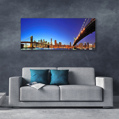 Foto op canvas Bridge city architectuur