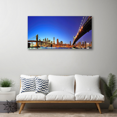 Foto op canvas Bridge city architectuur