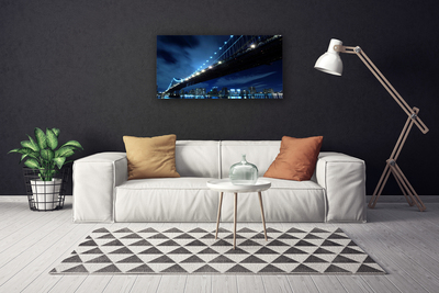 Foto op canvas Bridge city architectuur