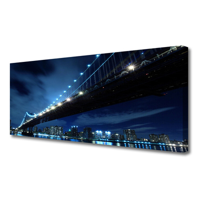 Foto op canvas Bridge city architectuur