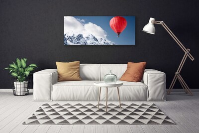 Foto op canvas Balloon peaks bergen winter