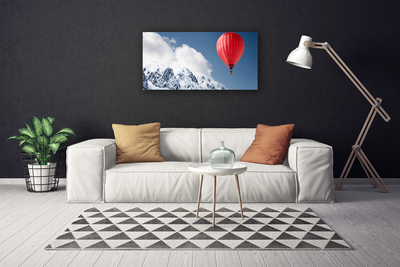 Foto op canvas Balloon peaks bergen winter