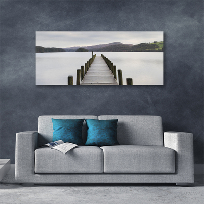 Foto op canvas Sea bridge architectuur