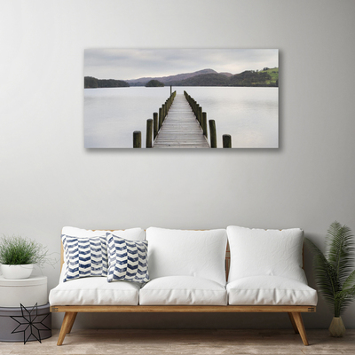 Foto op canvas Sea bridge architectuur