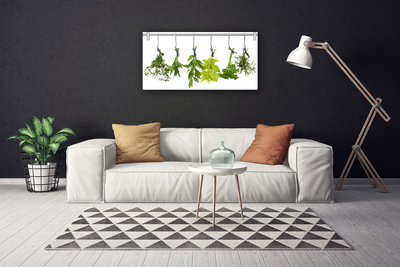 Foto op canvas Leaves nature herbs