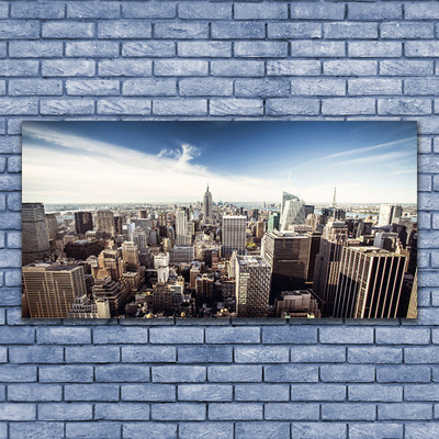 Foto op canvas Wolkenkrabbers van de stad gebouwen