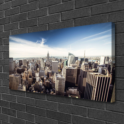 Foto op canvas Wolkenkrabbers van de stad gebouwen