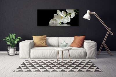 Foto op canvas Orchidee bloemen in het water