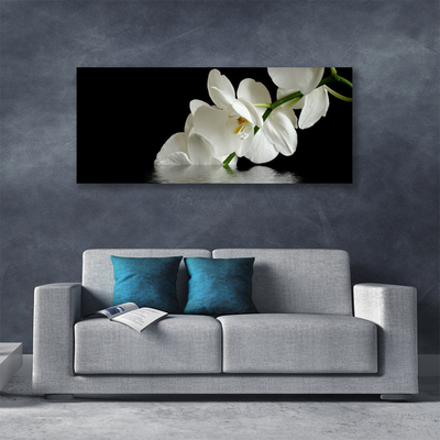 Foto op canvas Orchidee bloemen in het water