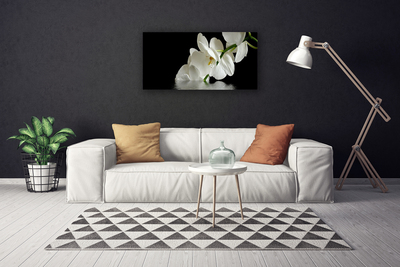 Foto op canvas Orchidee bloemen in het water