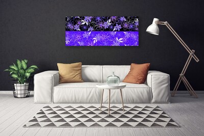 Foto op canvas Abstract design van de kunst bloemen