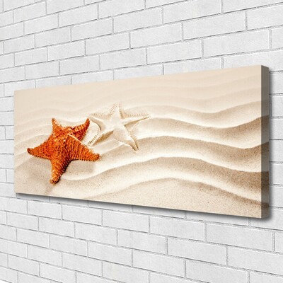 Foto op canvas Zeester op sand beach