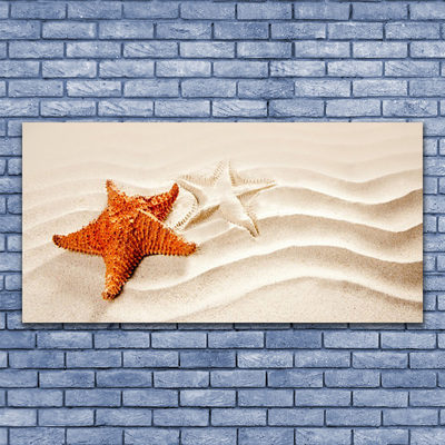 Foto op canvas Zeester op sand beach