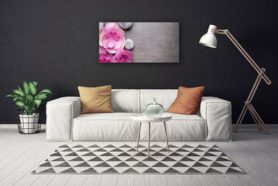 Foto op canvas Roze bloemen aromatherapie