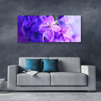 Foto op canvas Bloemen purple nature