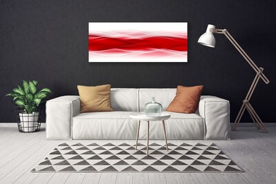 Foto op canvas Abstracte kunst golven