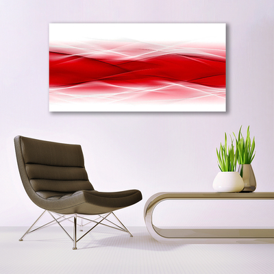 Foto op canvas Abstracte kunst golven