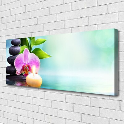 Foto op canvas Orchid water natuur