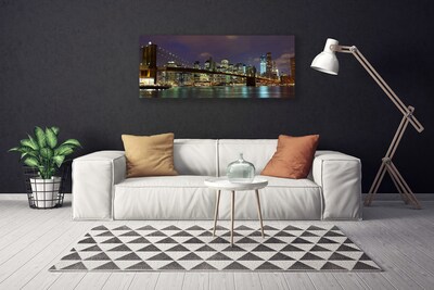 Foto op canvas Architectuur bridge city