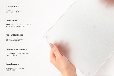 Afdekplaat voor kookplaat Rechthoekig halftransparant