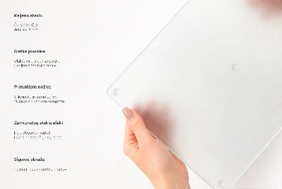 Afdekplaat voor kookplaat Rechthoekig halftransparant