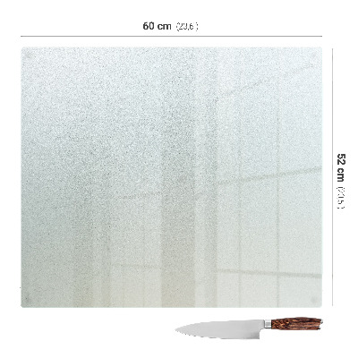 Afdekplaat voor kookplaat Rechthoekig halftransparant