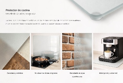 Afdekplaat inductiekookplaat in vierkant model, halftransparant