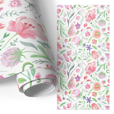 Meubel wrap folie Pastelkleurige flora