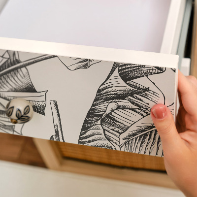 Plakfolie meubels Bananenbladeren