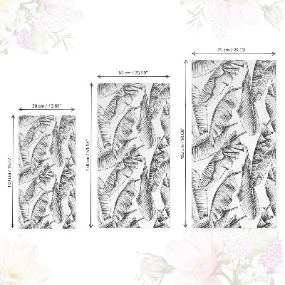 Plakfolie meubels Bananenbladeren