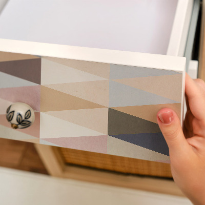 Meubelfolie Pastel geometrische vormen