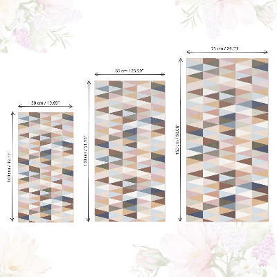 Meubelfolie Pastel geometrische vormen