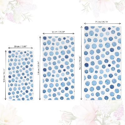 Meubel wrap folie Blauwe stippen