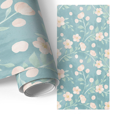 Meubelfolie met bloemenmotief