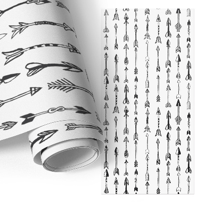 Meubel wrap folie met pijlvormen