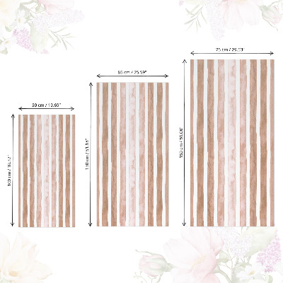 Decoratiefolie Beige strepen