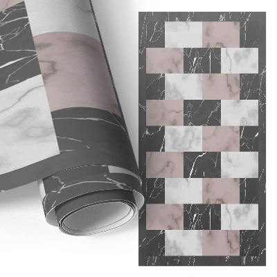 Plakfolie meubels Marmerstijl