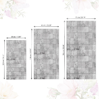 Meubelfolie Grijze tegels