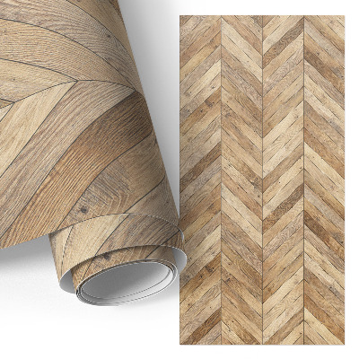 Decoratiefolie zelfklevend met rustiek visgraatpatroon