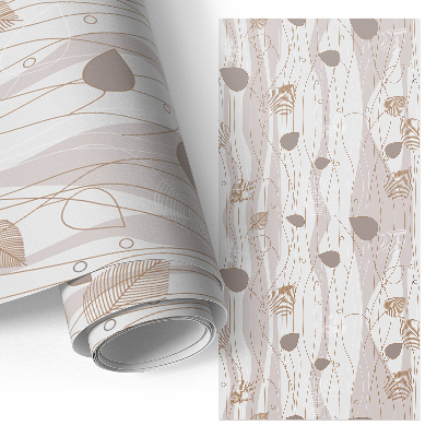 Meubel wrap folie met bladpatroon