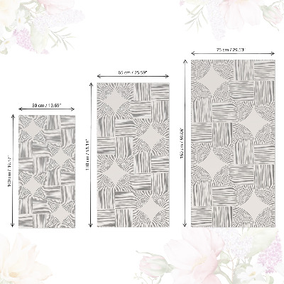 Plakfolie meubels Moderne geometrie