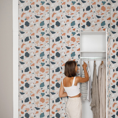 Decoratiefolie Kleurrijk patroon