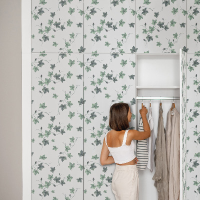 Plakfolie meubels Klimopbladeren