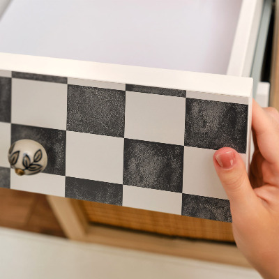 Decoratiefolie Schaakbordkunst