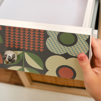 Decoratiefolie zelfklevend Bloemenfolklore