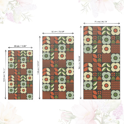 Decoratiefolie zelfklevend Bloemenfolklore