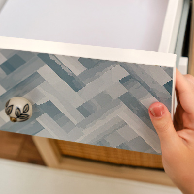 Meubelfolie Grijze visgraat