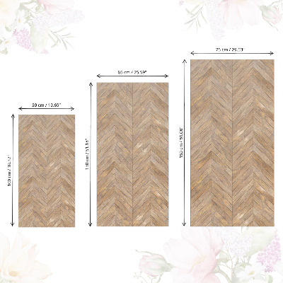 Decoratiefolie Visgraathout