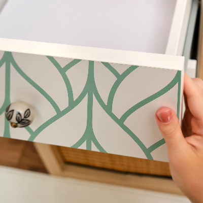 Plakfolie meubels Geometrische bladeren